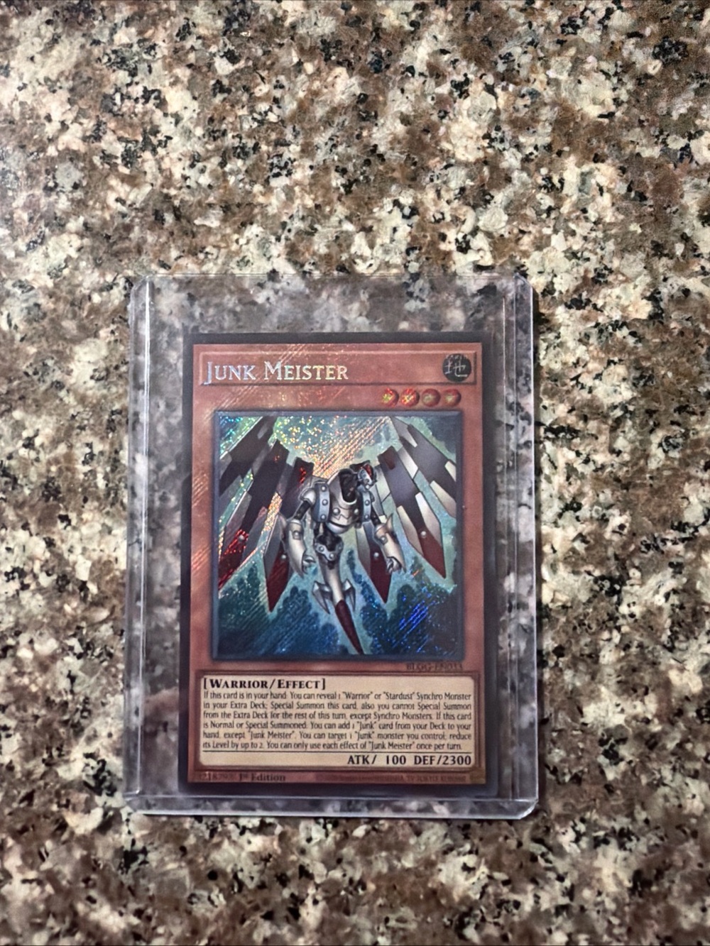 Yu-Gi-Oh! Junk Meister- Secret Rare - BLGG